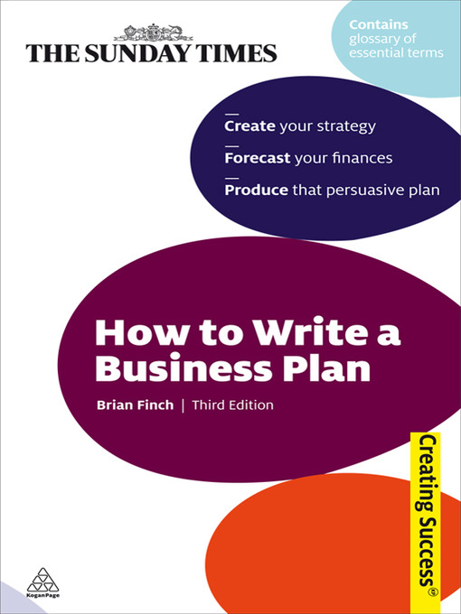 Title details for How to Write a Business Plan by Brian Finch - Available